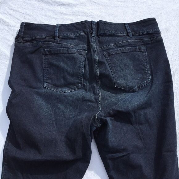 Dark Wash Jeans Zippers Size 24S Torrid Premium Jegging - Picture 6 of 10